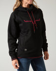 Two Scoops Hoodie- Black-