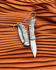 High Desert Earrings: Silver
