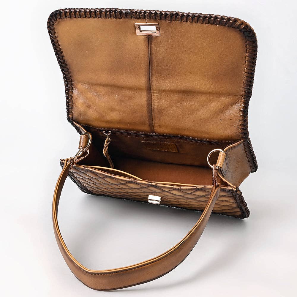 ADBGM740 Cognac Leather Bag