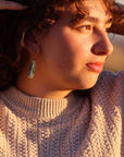 High Desert Earrings: Silver