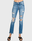 Sydney Jean- MidRise- Distressed-