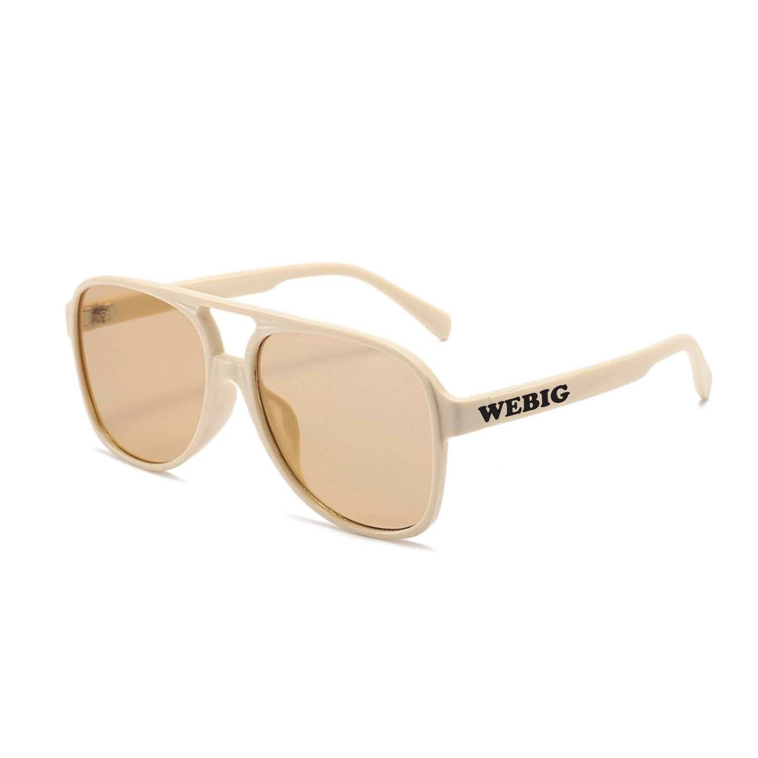 Cledus Snow Sunglasses: Creamsicle/Amber