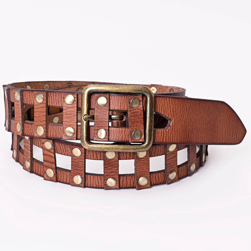 LC-ADBLF198 Leather Belt - M