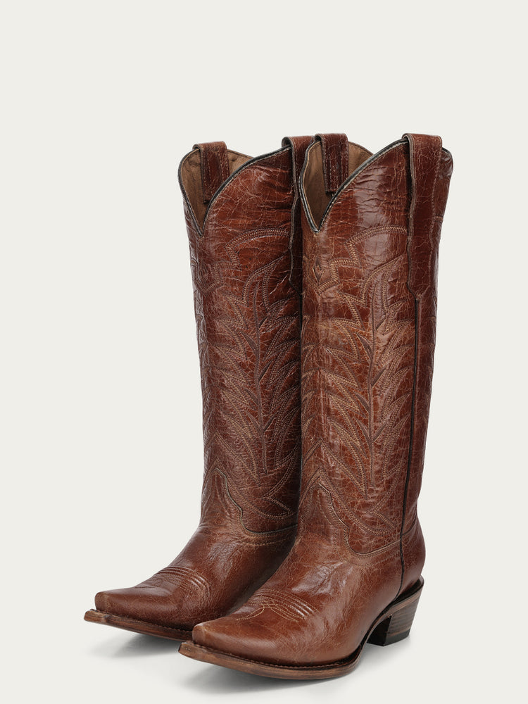 L8078- Brown Tall Top-