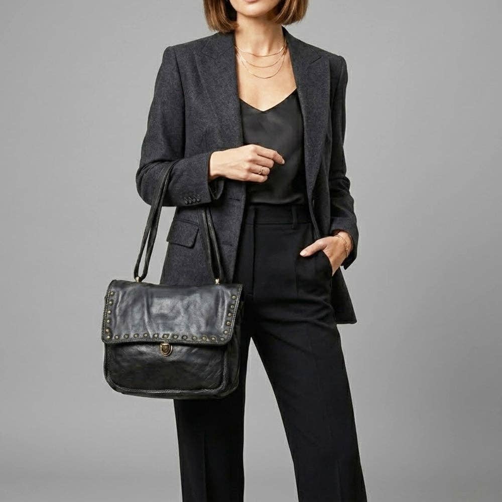 SWC163BLK- Crossbody Bag