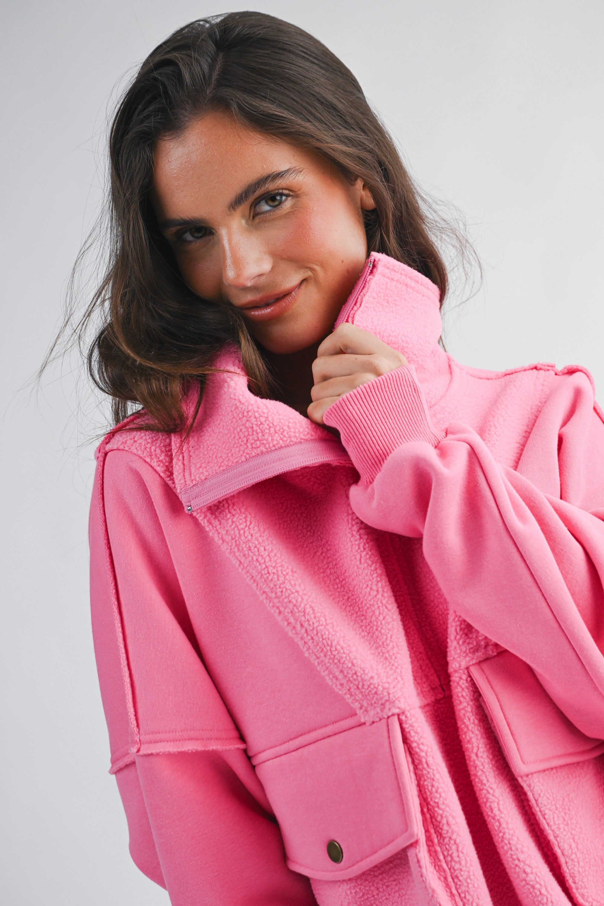 Carter Pullover- Pink-