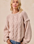 Cable Knit Sweater-