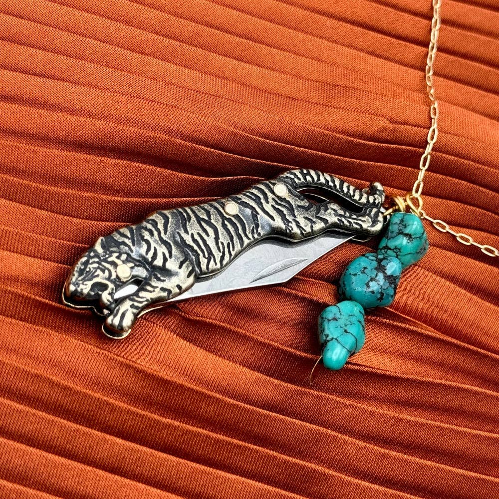 Untamed Necklace: 18" Silver Chain
