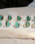 *Limited Edition* Number 8 Turquoise Sterling Silver Ring: 6