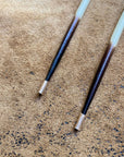 Porcupine Quill & Turquoise Earrings, with Silver Earwires