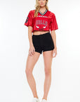 Black Denim Short -