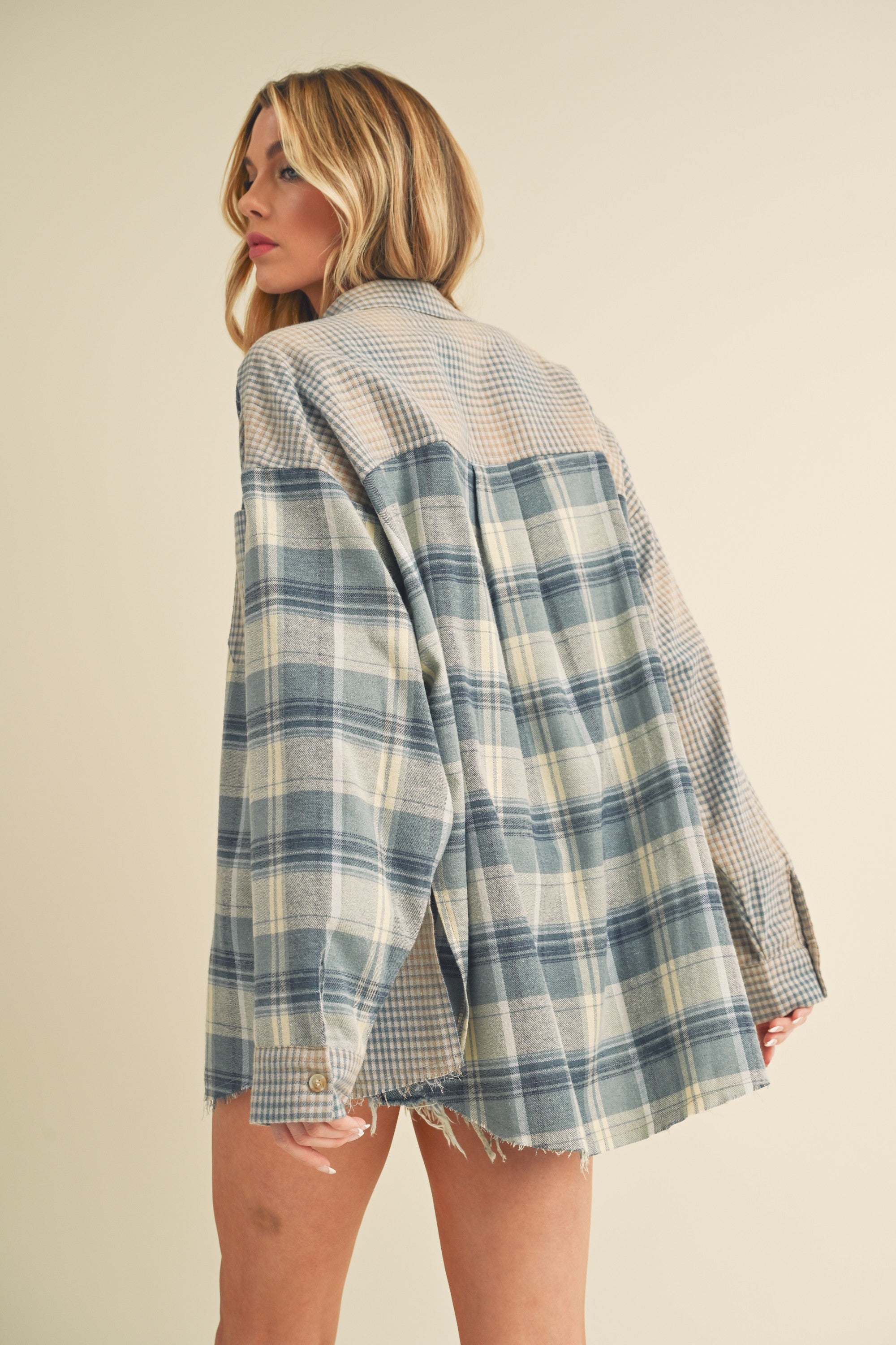 Kambrie Flannel- Blue-