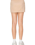 Khaki Cargo Skirt-