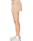 Khaki Cargo Skirt-