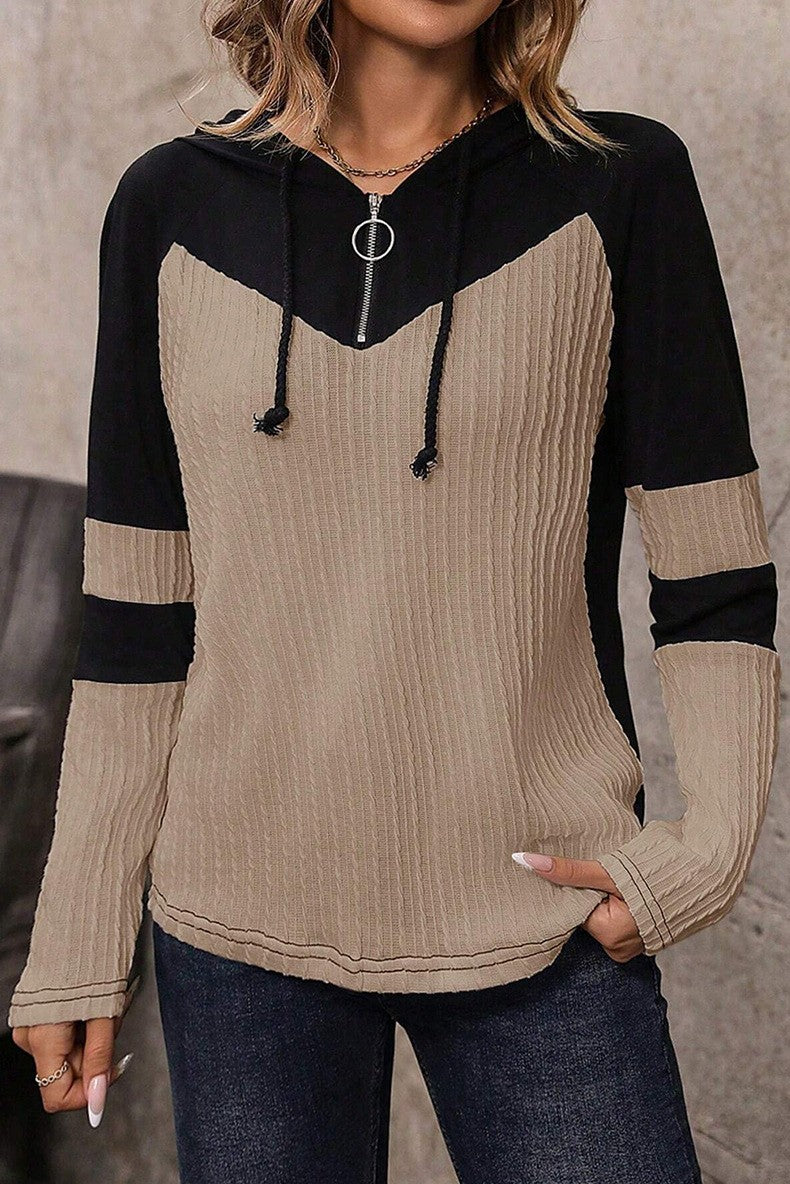 Colorblocked Hoodie-