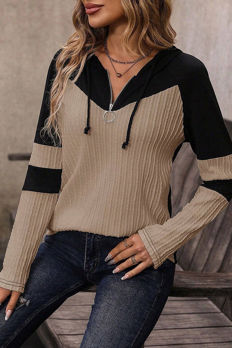 Colorblocked Hoodie-