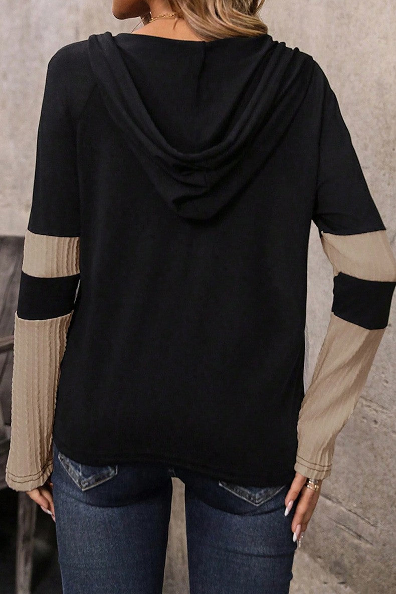 Colorblocked Hoodie-
