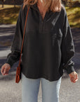 Waffle Bottom Hoodie-
