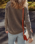 Cable Knit Sweater-