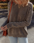 Cable Knit Sweater-