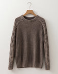 Cable Knit Sweater-
