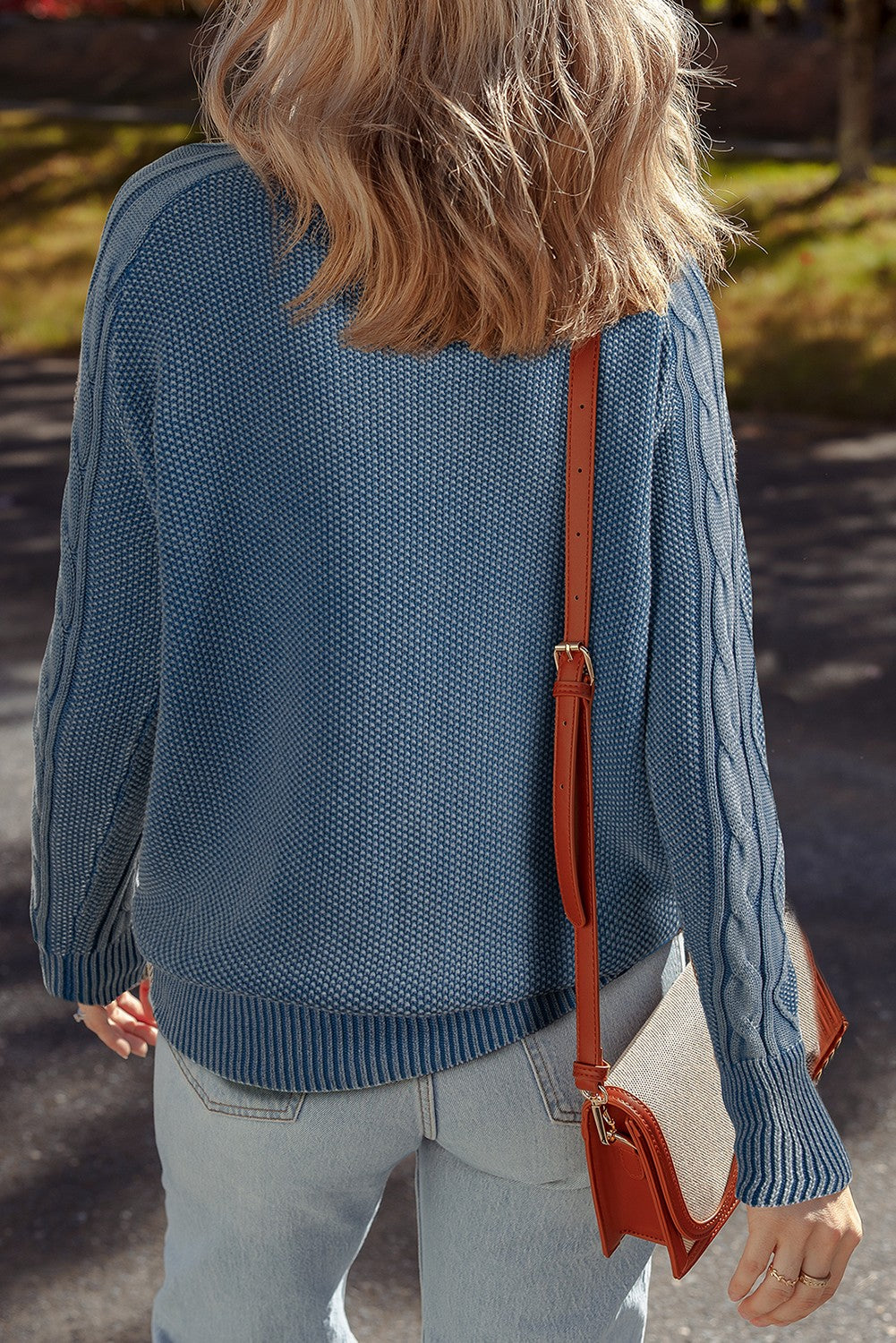 Cable Knit Sweater-
