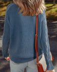 Cable Knit Sweater-
