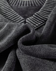 Mineral Wash Drop Sleeve Sweater-
