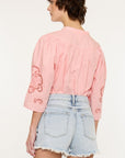 High Rise Cut-Off Mom Shorts-