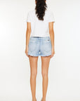 Mid-Rise Boyfriend Short- Light-