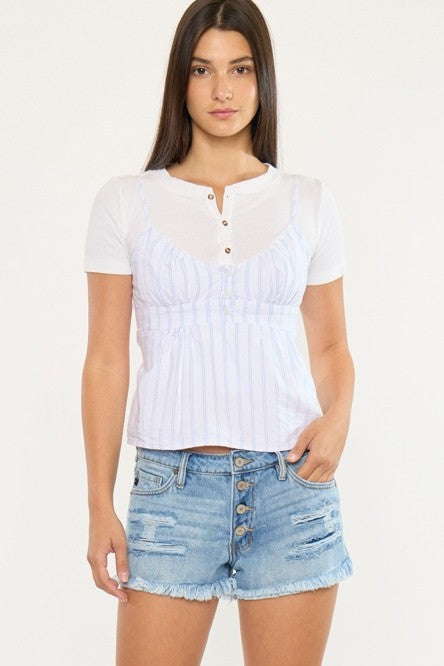 Mid-Rise Boyfriend Short-