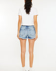 Low-Rise Button Short-