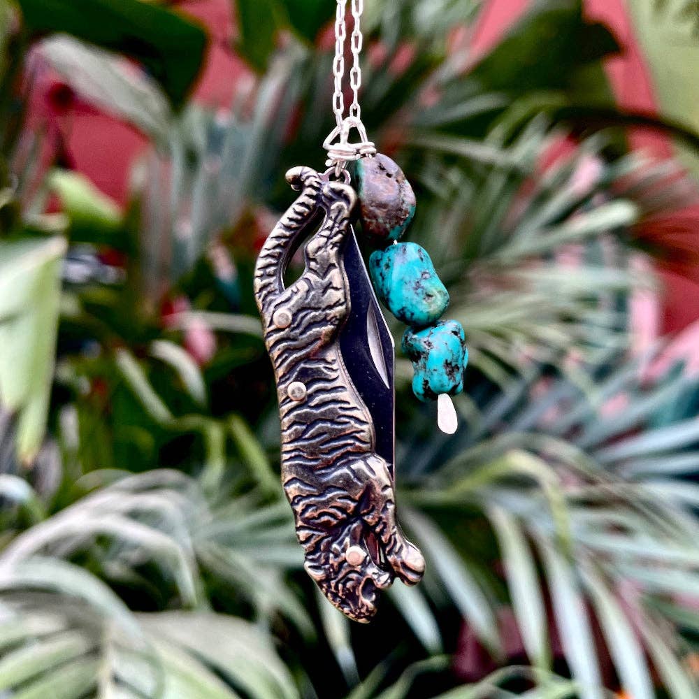 Untamed Necklace: 18" Silver Chain