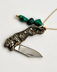 Untamed Necklace: 18" Silver Chain