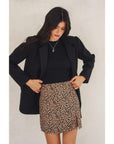 Wild Baby Slit Skirt-
