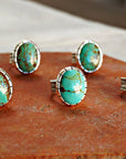 *Limited Edition* Number 8 Turquoise Sterling Silver Ring: 8