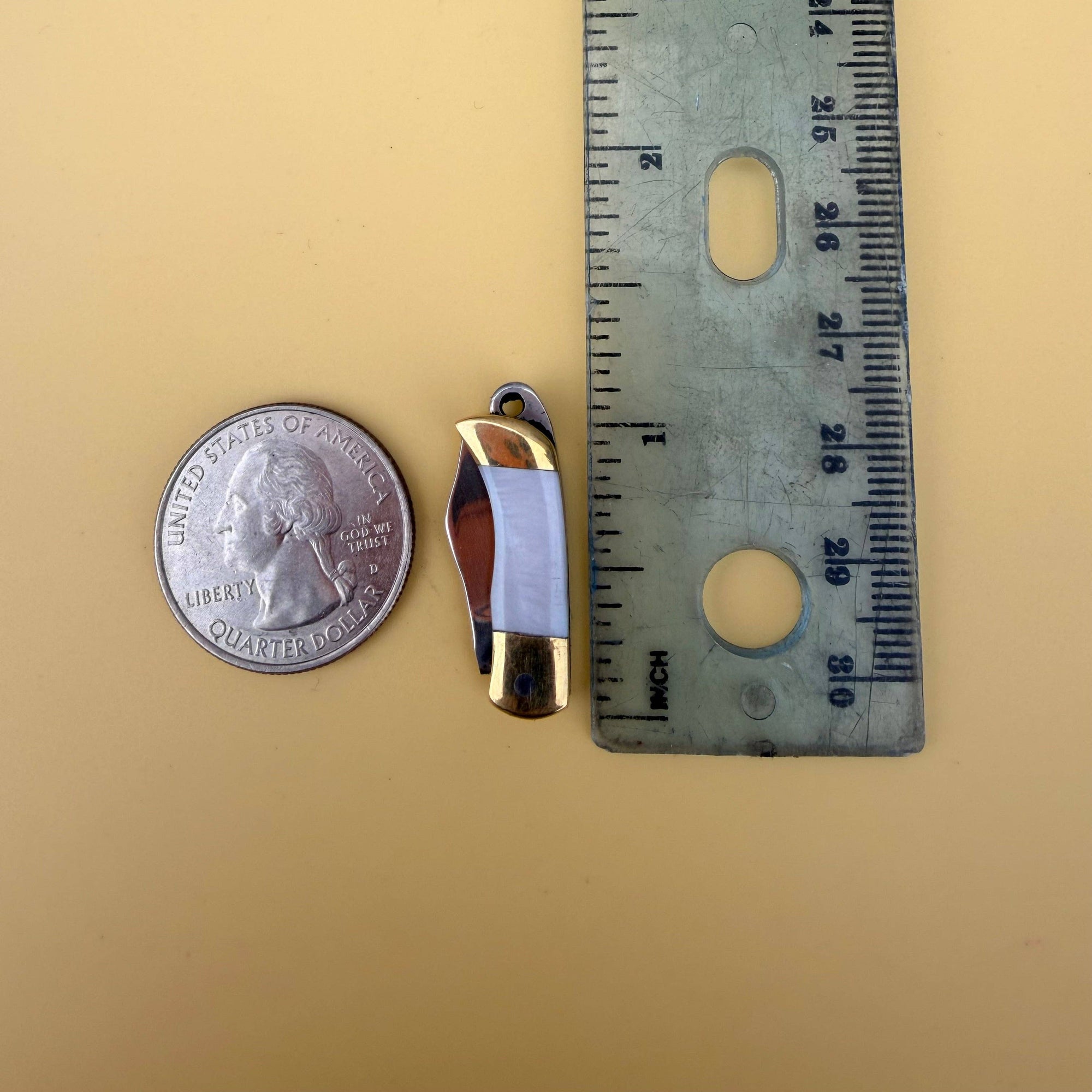 The Billie Earrings: Mother of Pearl Handle-