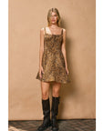 Animal Print Dress-