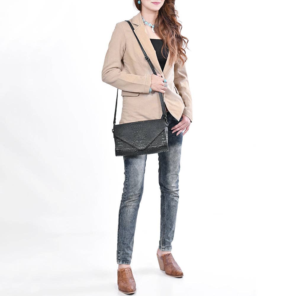 ADBG1709 - Envelop Bag - Black