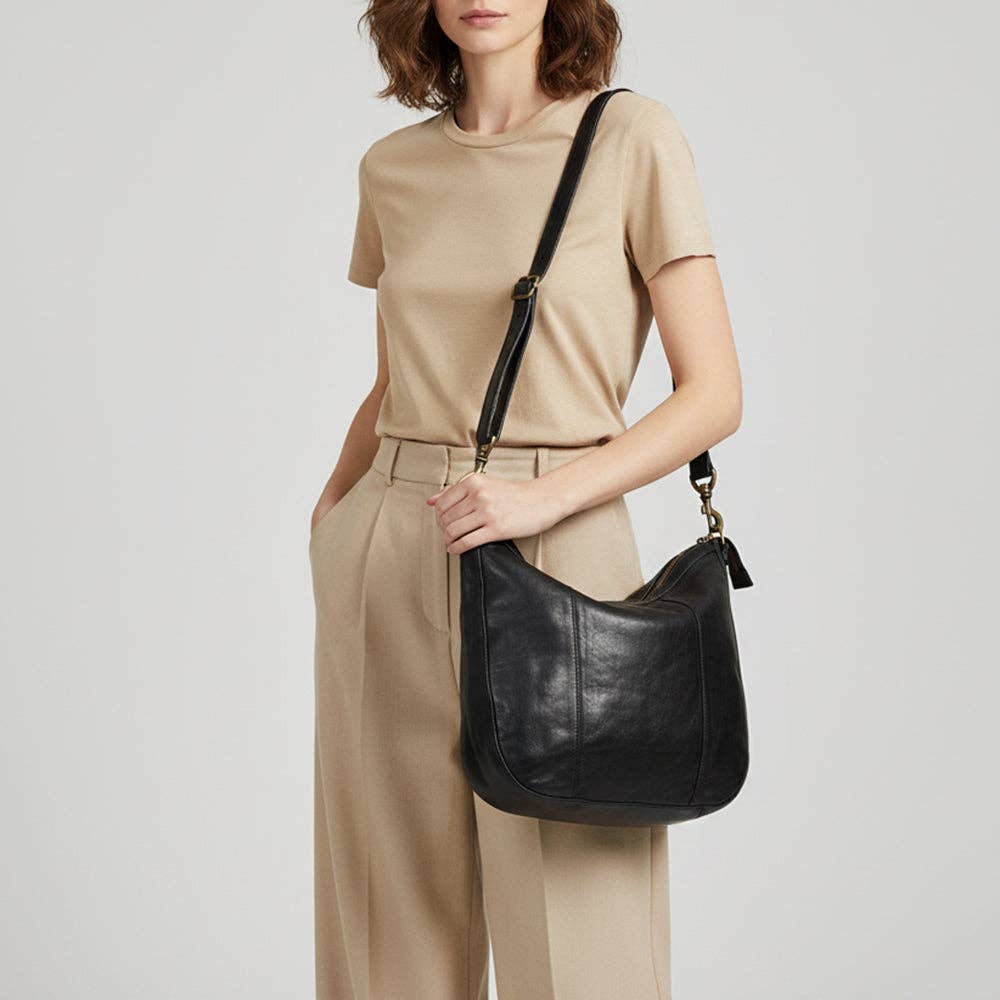 SWC143BLK- Hobo Bag