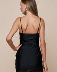 Bodycon Satin Dress-