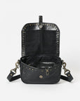 SWC155BLK- Black Flap Bag