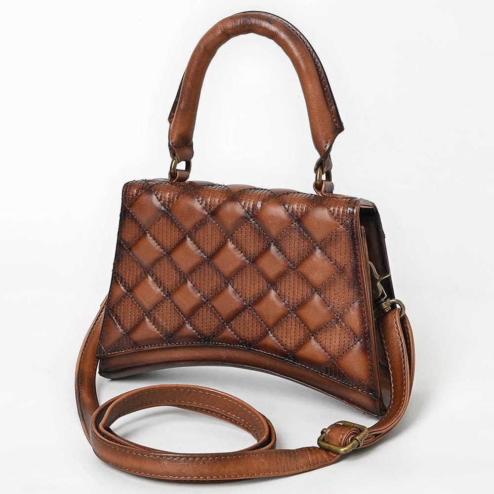 ADBGM629- Quilted Leather Bag