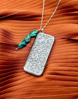 Flicker Lighter Necklace: 22" Silver Chain