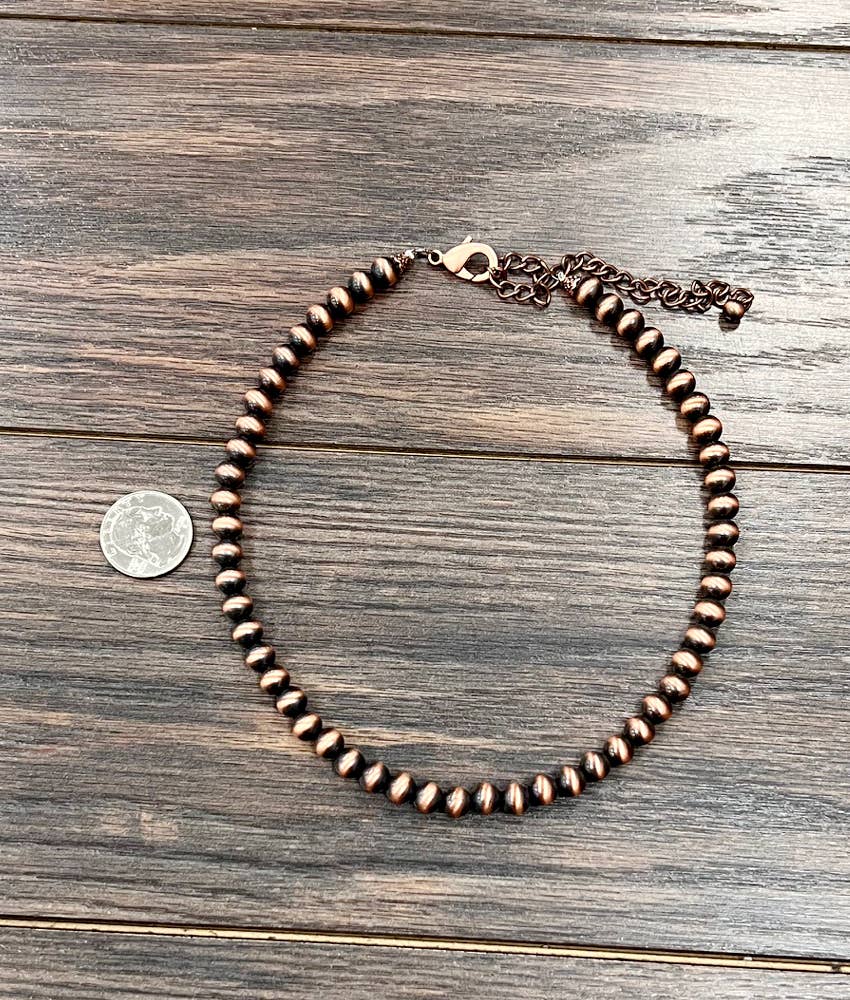 739164, 16in Copper Necklace