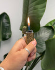 Flicker Lighter Necklace: 18" Silver Chain