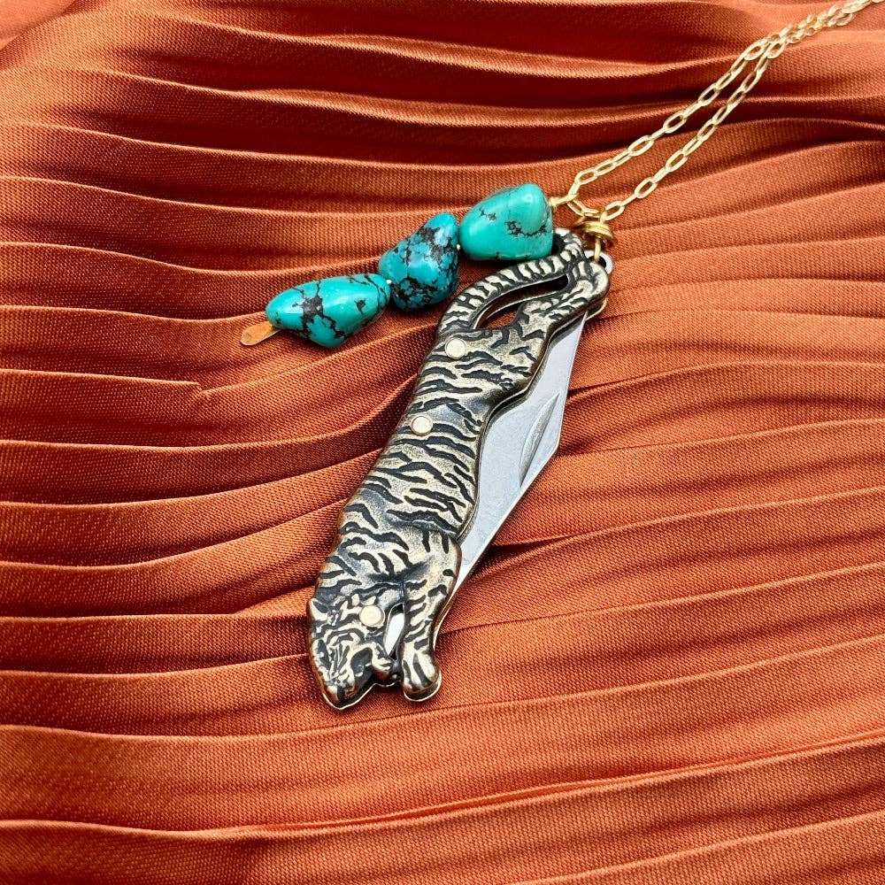 Untamed Necklace: 18" Silver Chain