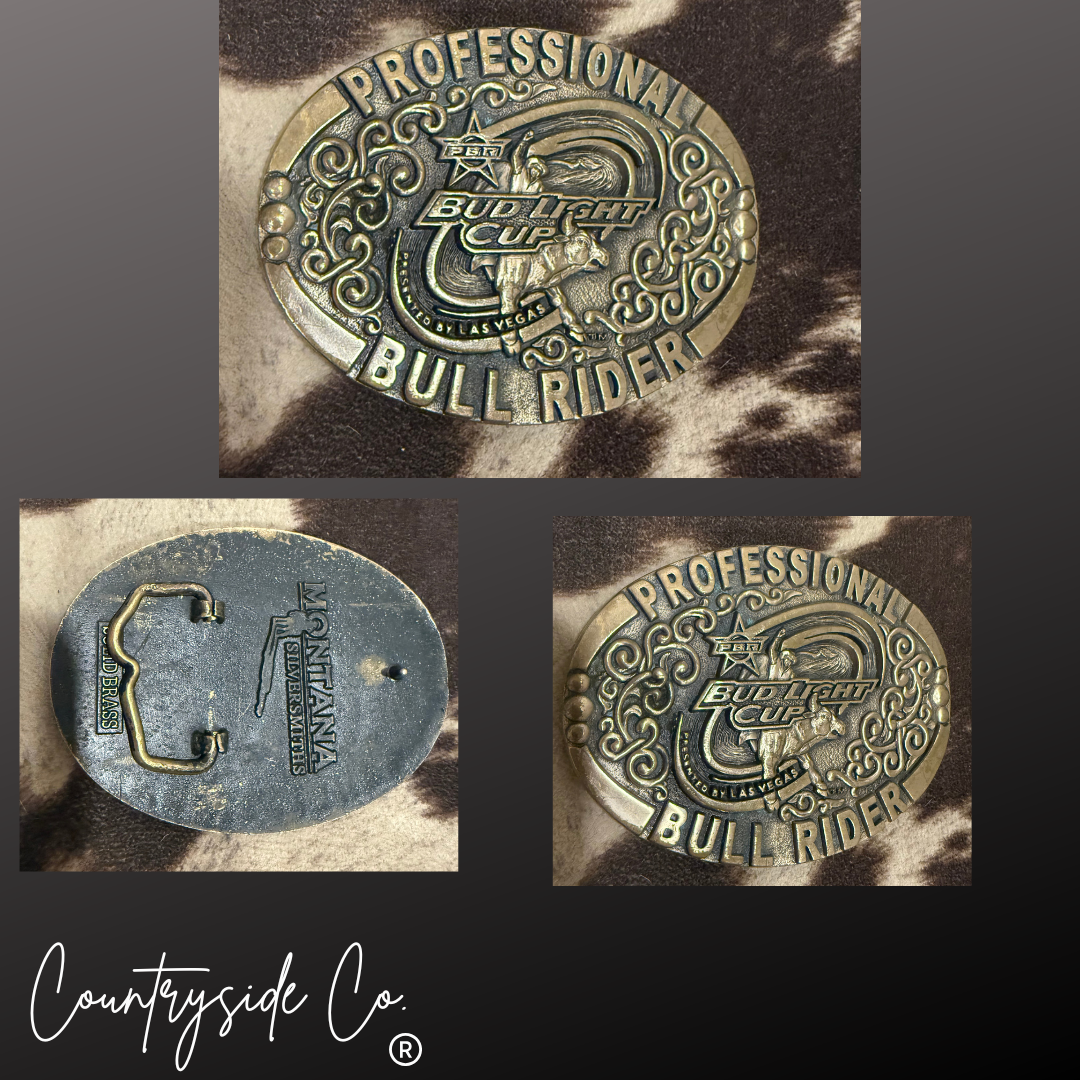 Vintage Belt Buckles: PBR