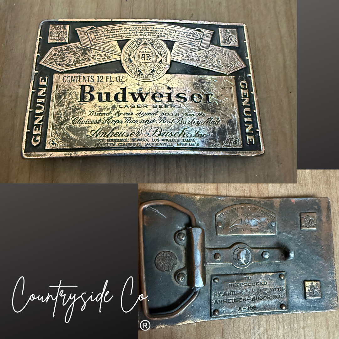 Vintage Belt Buckles: PBR