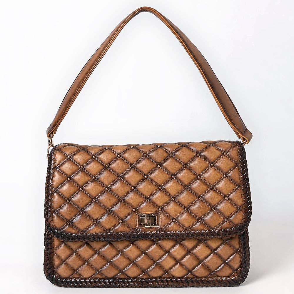 ADBGM740 Cognac Leather Bag